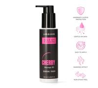 Olio per Massaggi profumo di Ciliegia effetto riscaldante 120 ml Made in Italy