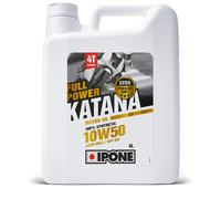 Olio per moto ipone full power katana 10w52 Blanc 4 L