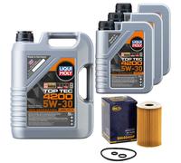 Olio per Motore Set 4200 5W-30 Liqui Moly 8 Litro + Filtro VW Transporter VI
