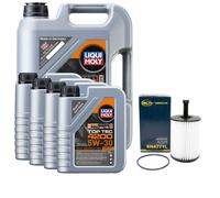 Olio per Motore Set Top Tec 4200 5W-30 9 Litro + Filtro VW Touareg 2.5 R5 Tdi