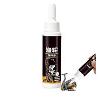 Olio per Mulinelli da Pesca | 15ml Lubrificazione Multiuso | Olio lubrificante liquido e multiuso | Utilizzo Su Cuscinetti, Boccole, Alberi, Baitcasting, Garage Ed Acqua Di Mare
