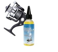 Olio Per Mulinelli | Lubrificante Sintetico Antiruggine,Olio E Grasso Per Mulinelli Per La,Per La Manutenzione E La Pulizia Dei Cuscinetti, Spincast, Fly E Trolling