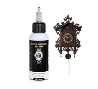 Olio Per Orologi - Lubrificante Multiuso Da 2 Pollici | Olio Di Precisione 50 Ml - Resistente Al Calore & Antiruggine Per Orologi A Pendolo, Riparazioni & Meccanismi Orologieri Per Uso Domestico