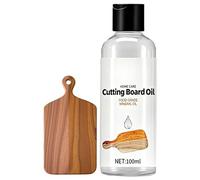 Olio per taglieri in legno, 100 ml, balsamo per taglieri | Olio per uso alimentare per tagliere in legno per noce nera macellaio blocco da banco utensili mobili cucina domestica