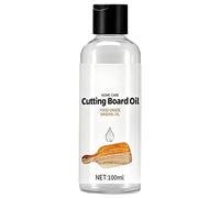 Olio per taglieri sicuro per alimenti, 100 ml, balsamo per tagliere | Olio per uso alimentare per tagliere in legno per legno noce nera macellaio blocco per mobili da controsoffitto domestico
