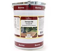 Olio per terrazze - Olio professionale per legno per esterni | Speciale miscela di resine acriliche disperse in acqua, formulata per la corretta manutenzione degli infissi.