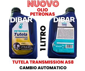 OLIO PETRONAS TUTELA TRANSMISSION AS8 ATF 1L PER CAMBIO AUTOMATICO ZF TE-ML 11