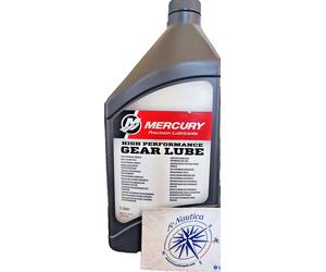 Olio piede Mercury Quicksilver High Performance 1Lt HONDA SELVA SUZUKI YAMAHA