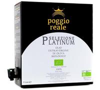 OLIO POGGIO REALE - Poggio Reale Olio Extravergine Di Oliva Platinum Bag In Box Litri 5