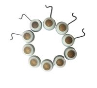 Olio pompa Worm Drive Gear e Spring Replacement Set per la manutenzione della catena Compatibile con 066 064 MS660 MS 660