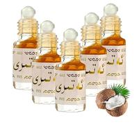 Olio Profumato Fruttato Roll-on Da 3 Ml, Profumo Roll-on Unisex Di Alta Qualità A Lunga Durata, Senza Alcool E Delicato Sulla Pelle, Per Donne E Uomini (5pcs)
