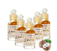 Olio Profumato Fruttato Roll-on Da 3 Ml, Profumo Unisex Roll-on Di Alta Qualità A Lunga Durata, Olio Profumato Fruttato E Cremoso, Senza Alcool, Formato Da Viaggio (5pcs)