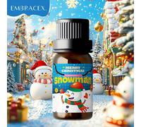 Olio Profumato Natalizio , per Feste di Natale, di Lunga , per Diffusori e Umidificatori, per Realizzare Candele Natalizie e Decorazioni Festive, come Regalo Festivo 10ml