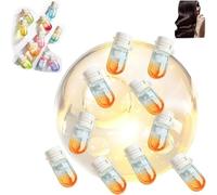Olio profumato per capelli mini, profumo&olio 2 in 1-Avocado Olio nutriente&brillante per capelli con fragranza di lunga durata, 10pc Mini Set per capelli secchi/danneggiati (A)