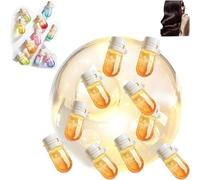 Olio profumato per capelli mini, profumo&olio 2 in 1-Avocado Olio nutriente&brillante per capelli con fragranza di lunga durata, 10pc Mini Set per capelli secchi/danneggiati (H)