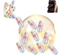 Olio profumato per capelli mini, profumo&olio 2 in 1-Avocado Olio nutriente&brillante per capelli con fragranza di lunga durata, 10pc Mini Set per capelli secchi/danneggiati (B)
