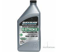 OLIO QUICKSILVER 4 TEMPI SAE 10W-30 PER MOTORI FUORIBORDO MERCURY NAUTICA LT. 1