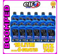 OLIO RACING CAMBIO E FRIZIONE 18 LITRI TOTAL ELF HTX 740 75W KARTING MOTO 18ET09
