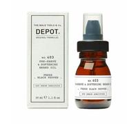 DEPOT 400 Shave Specifics NO. 403 Pre-Shave & Softening Beard Oil Fresh Black Pepper 30 ml