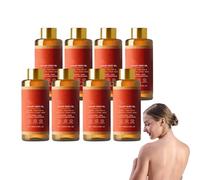 Olio rassodante per il corpo di lusso, olio per il corpo Glow Remedy, Glow Essence per una pelle rassodata e radiosa - Idratante scintillante - Migliora l'elasticità della pelle, 100ml (8 bottiglie)