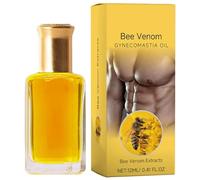 Olio rassodante per il petto da uomo, 12 ml, liquido rassodante compatto, massaggio ad assorbimento rapido, formula idratante leggera, uso multifunzionale, ideale per casa, palestra, viaggi, lavoro