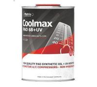 Olio refrigerante MATRIX LUBRICANTS COOLMAX PAO 68 + DYE 1L