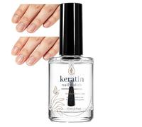 Olio rinforzante per unghie alla cheratina, siero profondamente nutriente per lamina ungueale e cuticole, liquido per terapia intensiva per unghie danneggiate, olio per la cura idratante (1 pz)