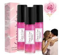 Olio Roll-On Crazy in Love, Profumo Roll-On Crazy Is Love, Colonia Fresca E Di Lunga Durata, Profumo Da Donna, Regala A Lei (10ML/3 Pz)