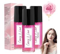 Olio Roll-On Crazy in Love, Profumo Roll-On Crazy Is Love, Colonia Fresca E Di Lunga Durata, Profumo Da Donna, Regala A Lei (30ML/3 Pz)