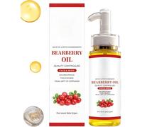 Olio Schiarente all'Uva Ursina, Siero Illuminante Correttore di Macchie Scure, Olio Corpo Idratante, Emolliente, Antietà e Rassodante - Per Viso e Corpo