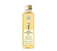 Olio schiarente pelle auravedica curcuma e ciliegia invernale olio viso per...