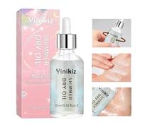 Olio secco luccicante, olio per il corpo scintillante, 15 ml, detergente per il viso per glitter per il corpo | Olio luccicante per un trucco per una pelle perfetta e una finitura radiosa