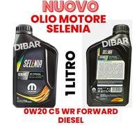 SELENIA WR 0W20 FORWARD SAE ACEA C5 9.55535-DSX EURO 6