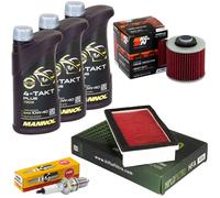 Olio Set 3L Manutenzione per Yamaha XTZ 660 Tenere 91-98 Filtro Aria Candela
