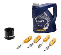 Olio Set 4L per Kawasaki Delle Nazioni Unite 1500 F Fi Classic 98-02 Dell'Olio