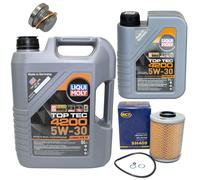 Olio Set 5W-30 6 Litro + Filtro Olio Sh 409 + Vite per BMW 3er Z3 M3 3.2