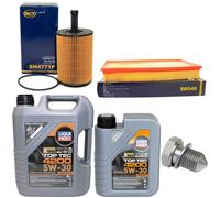 Olio Set Filtri 5W-30 6 Litro + Tappo Scarico Olio per Audi Tt VW Golf IV