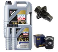 Olio Set Filtri 5W-30 Liqui Moly 7 Litro + Vite per Ford Transit 2.2
