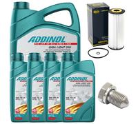 Olio Set Filtri Addinol 0W-30 9 Litro + Vite per VW Crafter 30-35