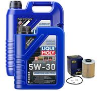 Olio Set High-Tech 5W-30 Liqui Moly 6 Litro + Filtro Olio per BMW 3er 5er Z3 E36