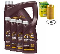 Olio Set Mannol 5W-30 Energia Formula 9 Litro + Filtro per Mercedes Vito Bus