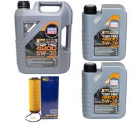 Olio Set Top Tec 4200 5W-30 Liqui Moly 7 Litro + Filtro Olio per BMW 3er 340 7er