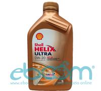 Olio Shell Helix Ultra ECT C6 0W-20 1LITRO 0W20 Ibrido Benzina Diesel MB 229.71