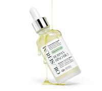 Olio Siero Rosmarino e Ricino Barba Capelli 50ml, Trattamento Rinforzante e Stimolante Cuoio Capelluto con Menta e Tea Tree, Texture Leggera Assorbimento Rapido Effetto Invisibile, Profumo Aromatico