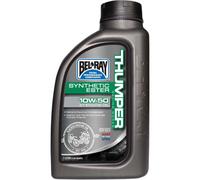 OLIO SINTETICO 4 TEMPI 1 LITRO 10W50 ESTER WORKS THUMPER RACING BEL RAY / 9955
