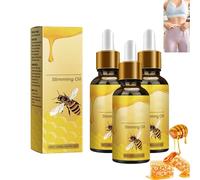 Olio Snellente 30ml Rimodellante Corpo Per Accelerare Per Uomini Donne Brucia Grassi Drenaggio Linfatico Riduzione Cellulite Pelle Tonica Senza Per Diete E Benessere Naturale (3PCS)