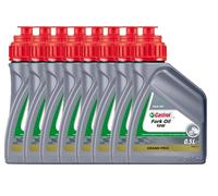 OLIO SOSPENSIONE FORCELLA AMMORTIZZATORI N8 CASTROL FORK OIL 10W 0,5 LITRI MOTO