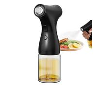 Olio Spray Bottle - Leakproof Food-Grade Design, 2-in-1 Mist And Pour Nozzle | Mister Dispenser 200 ml Portable Kitchen Tool | Olive Oil Dispenser, Push-Button Spray, Transparent Bottle