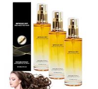 Olio Spray Condizionante Rinforzante per Cuoio Capelluto e Capelli, Olio per Capelli,Balsamo Senza Risciacquo,Liscia e Ammorbidisce Visibilmente i Capelli, Migliora la Secchezza e il Crespo (3Pezzo)