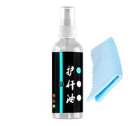 Olio spray per canna da pesca, olio detergente per canna da pesca, elimina l'usura e le macchie sul mulinello, pulitore per mulinelli e canne, oliatore, detergente per aste di pesce, protezione UV per